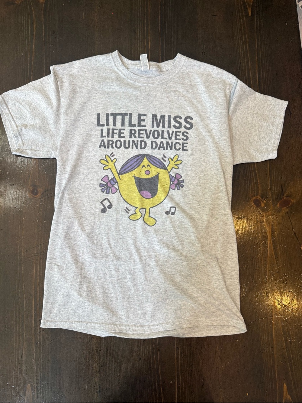 Little Miss 'Life Revolves Around Dance' Gray Women’s Graphic Tee